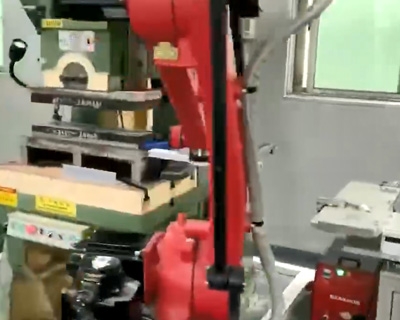 1508冲压线联机生产测试